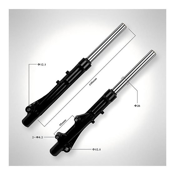 Front forks & shock absorbers Bross · Inverted fork